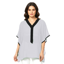 Chiffon Tulip Caftan Top | Flowy Casual Tunic S-5XL | 30 Colors C64