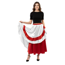 Satin Half Circle Belly Dance Skirt | Elegant Flow S-3XL | 41 Colors S71