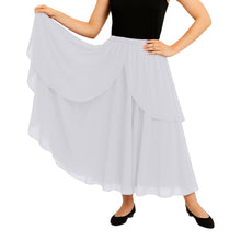 Chiffon 2 Layer Belly Dance Skirt | Flowy Fancy Costume S-5XL C75