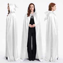 Satin Halloween Hooded Robe Cape – Costume, Cosplay & Party Wear S151