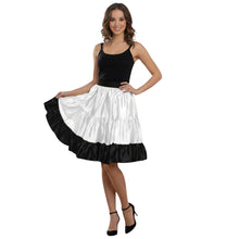 Satin 3-Layer Short Skirt | Tiered Ruffle Party Mini S-3XL S68