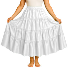 12 Yard 4 Tier Belly Dance Skirt | Full Volume Flow S-3XL S32