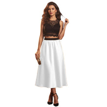 Satin Belly Dance Midi Skirt | Elegant Flow Costume S-3XL | 41 Colors S24