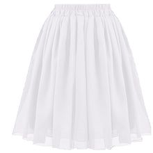 Flowy Chiffon Mini Skirt - High-Waist Pleated Party & Cocktail Wear C27