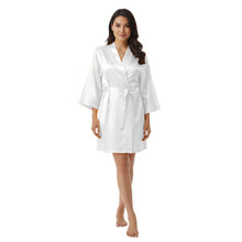 Satin Night Wear Bathrobe | Luxurious Kimono Robe S-3XL | 41 Colors S26