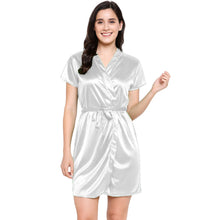 Satin Night Wear Bathrobe | Luxurious Kimono Robe S-3XL | 41 Colors S108