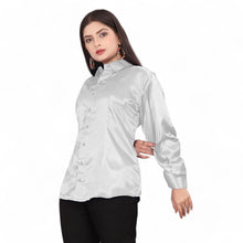 Satin Solid Casual Shirt S81 - Regular Size 3