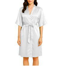 Satin Night Wear Bathrobe | Luxurious Kimono Robe S-3XL | 41 Colors S79