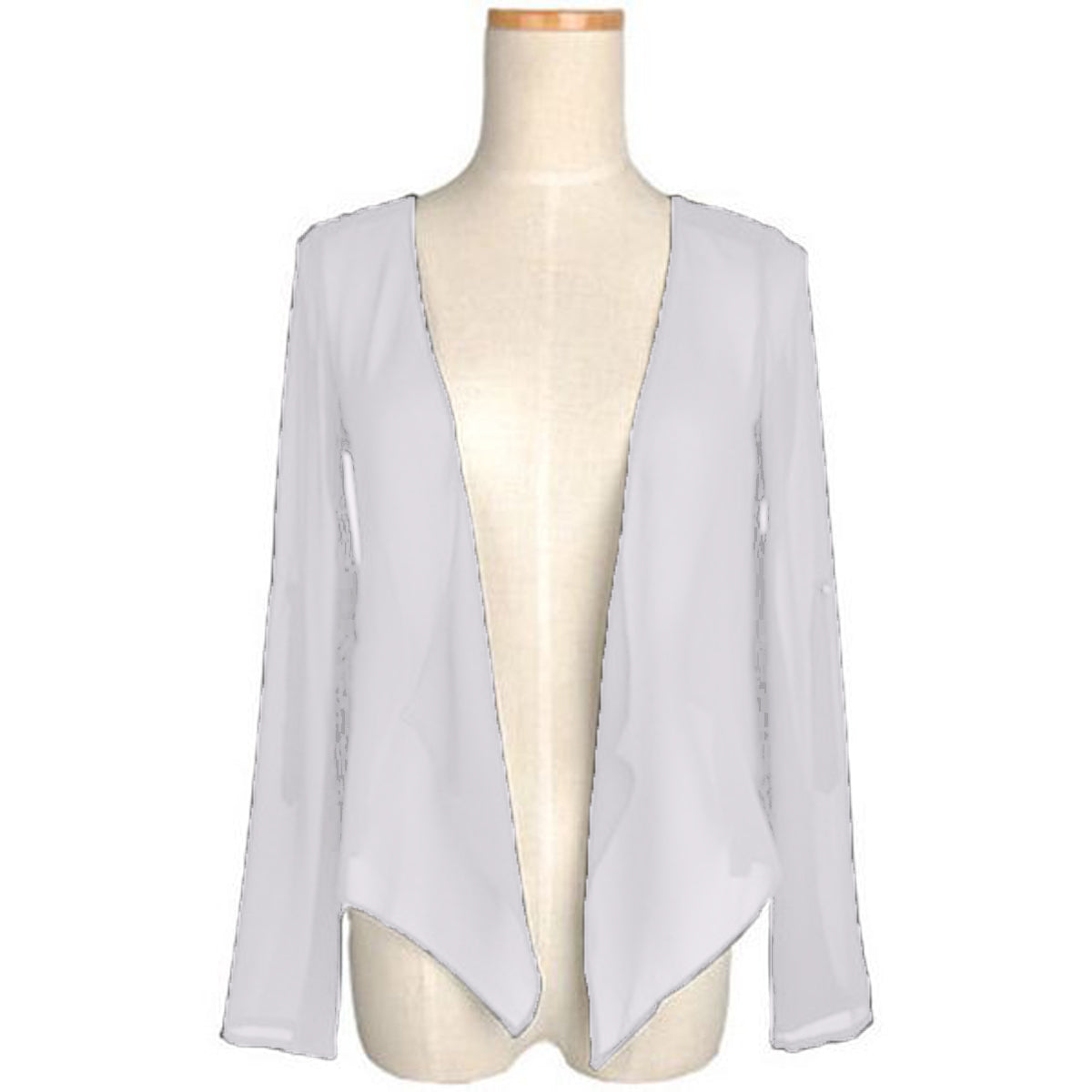 Chiffon long sleeve Shrug C49 - Regular Size 2