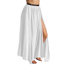 Side  Slit A line Belly Dance skirt 4 Layer Skirt S95 - Regular Size 3