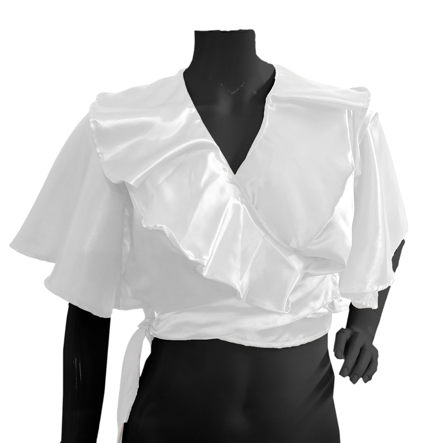 Fancy Frill Rufle Top S84 - Regular Size 3