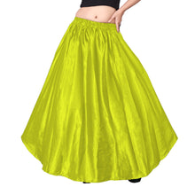 Satin Belly Dance Half Circle Skirt S9-Regular Size 3