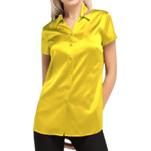 Satin Short Sleeve Shirt S118 - Regular Size 3