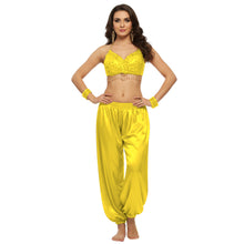 Satin Belly Dance Harem Pants | Flowy Trousers S-3XL | 41 Colors S10
