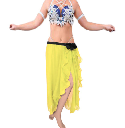 Chiffon New Design Belly dance Skirt C16- Regular Size 2