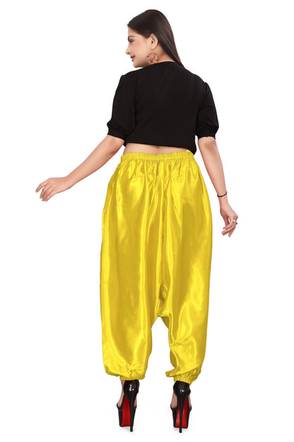 Satin Belly Dance Harem Pants S10-Regular Size 3