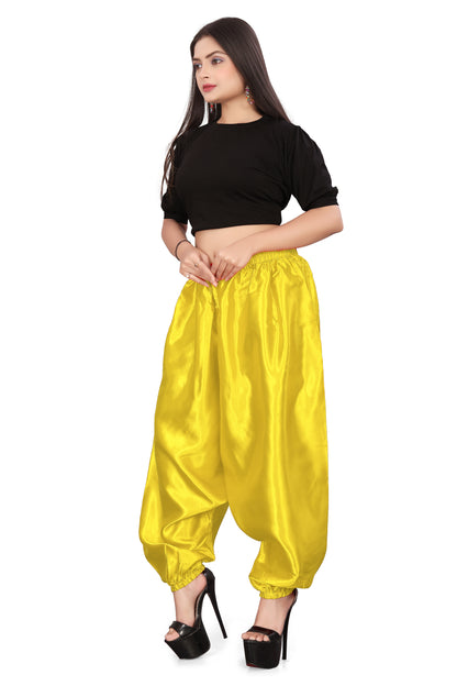 Satin Belly Dance Harem Pants S10-Regular Size 3