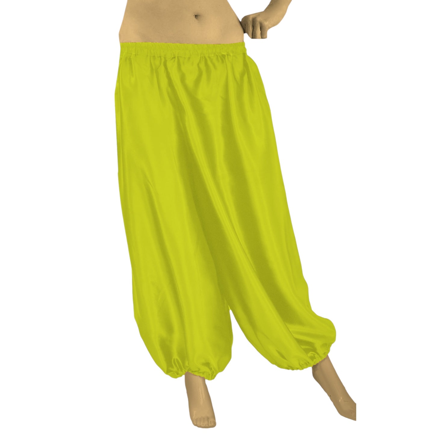 Satin Belly Dancing Harem Pant S66 - Regular Size 3