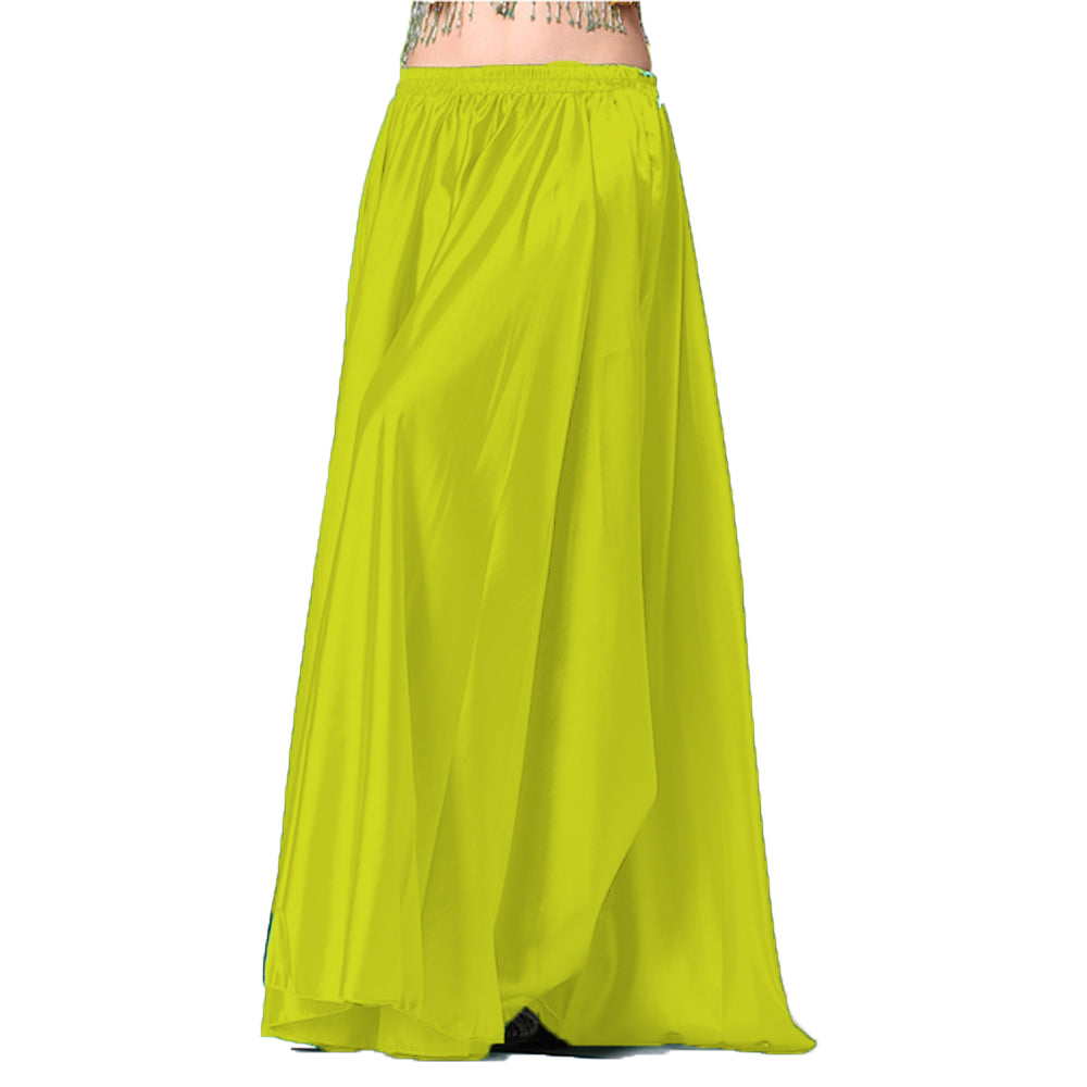 Satin Belly Dance Full Circle Skirt S69 - Regular Size 3