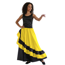Satin Half Circle Belly Dance Skirt | Elegant Flow S-3XL | 41 Colors S57
