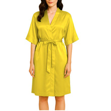 Satin Night Wear Bathrobe | Luxurious Kimono Robe S-3XL | 41 Colors S79