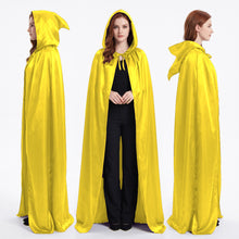 Satin Halloween Hooded Robe Cape – Costume, Cosplay & Party Wear S151