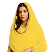 Sheer Chiffon Belly Dance Veil | Flowing Dance Dupatta Prop & Costume Accent C21