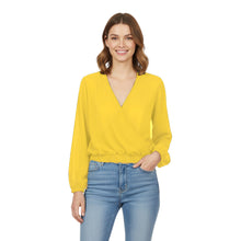 Chiffon V Neck Cover Top | Sheer Flowy Blouse S-5XL | 30 Colors C53