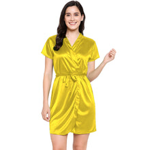 Satin Night Wear Bathrobe | Luxurious Kimono Robe S-3XL | 41 Colors S108