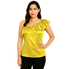 Satin Sleeveless Fancy Top | Party & Evening Wear S-3XL | 41 Colors S87