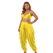 Satin Salwar Pants for Women – Wide Leg Harem Pants, S-5XL, 41 Colors S149