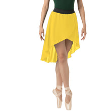 Chiffon High-Low Ballet Skirt | Asymmetrical Dance Wrap Skirt for Women | 30 Colors, S-5XL C41