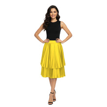 Satin Belly Dance Midi Skirt | Casual wear Skirt S-3XL | 41 Colors S35