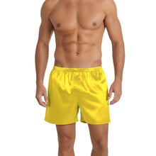 Men's Satin Nightwear Shorts | Sleep & Lounge Pant S-3XL | 41 Colors