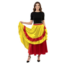 Satin Half Circle Belly Dance Skirt | Elegant Flow S-3XL | 41 Colors S71