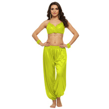 Satin Belly Dance Harem Pants | Flowy Trousers S-3XL | 41 Colors S10