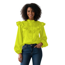 Satin Classic Button Down Shirt | Long Sleeve Elegant Blouse S-3XL | 41 Colors S141