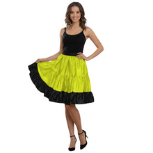 Satin 3-Layer Short Skirt | Tiered Ruffle Party Mini S-3XL S68