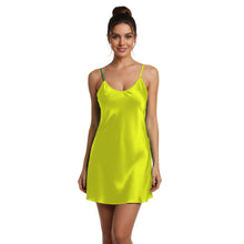 Satin Nightwear Slip Dress | One Piece Sleepwear S-3XL | 41 Colors S17