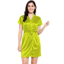 Satin Night Wear Bathrobe | Luxurious Kimono Robe S-3XL | 41 Colors S108