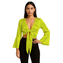 Deep Pink Satin Costume Set, striking full sleeve top and circle skirt.