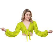 Satin Ruffle Dance Top | Belly Dance Choli S-3XL | 41 Colors S133