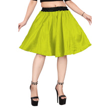 Satin Short Party wear Skirt S14-Regular Size 3