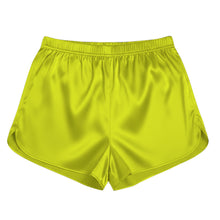 Satin Night Wear Mini Shorts | Sleep & Lounge Pant S-3XL | 41 Colors S78 Meek Mercery BY KF