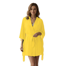 Chiffon Sheer Nightwear Bathrobe | Lingerie Robe S-5XL | 30 Colors C46