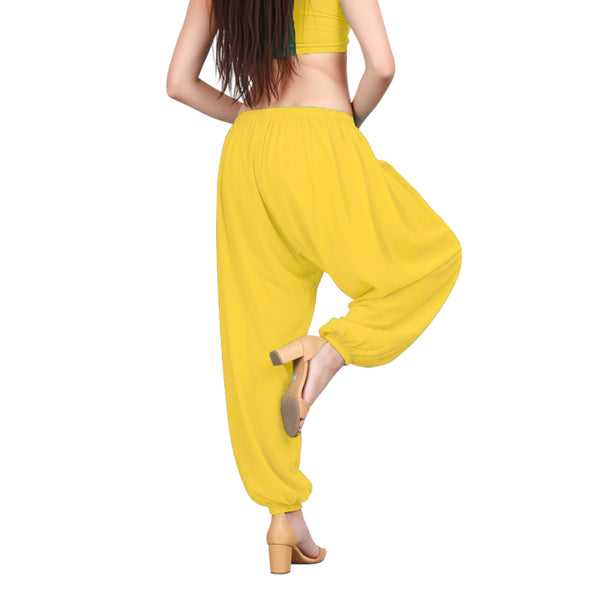Chiffon Boohoo Harem Pants | Flowy Trousers S-5XL | 30 Colors C71