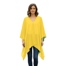 Chiffon Long Bolero Jacket Shrug | Sheer Cover-Up S-5XL | 30 Colors C50