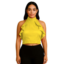 Satin Crop Top | Fancy Party Wear Blouse S-3XL | 41 Colors S92