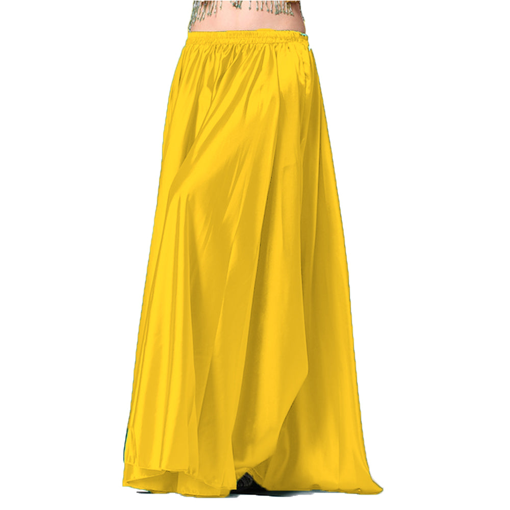 Satin Belly Dance Full Circle Skirt S69 - Regular Size 3