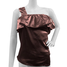 OFF Shoulder Partywear Satin Top S88 - Regular Size 1